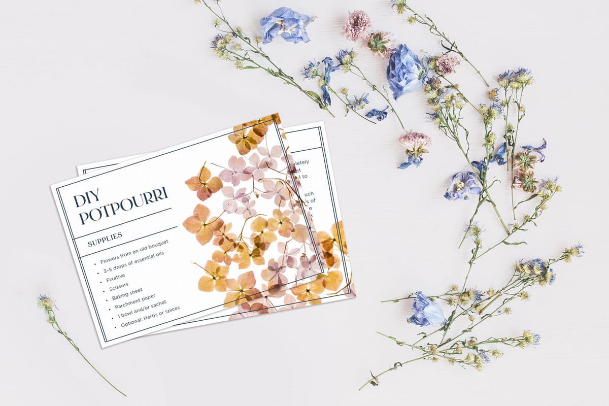 Repurposing Wedding Flowers