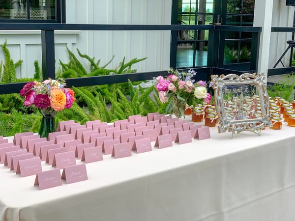 Wedding Table Assignments How-To
